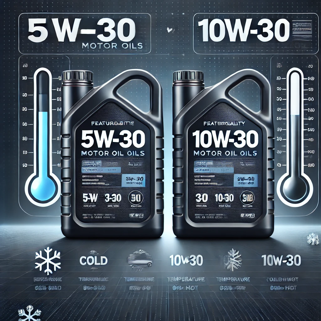 5W-30 vs 10W-30 Oil: Understanding the Difference and Choosing the Right Oil for Your Vehicle