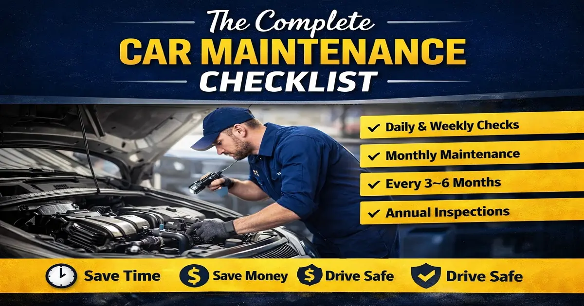 Car Maintenance Checklist