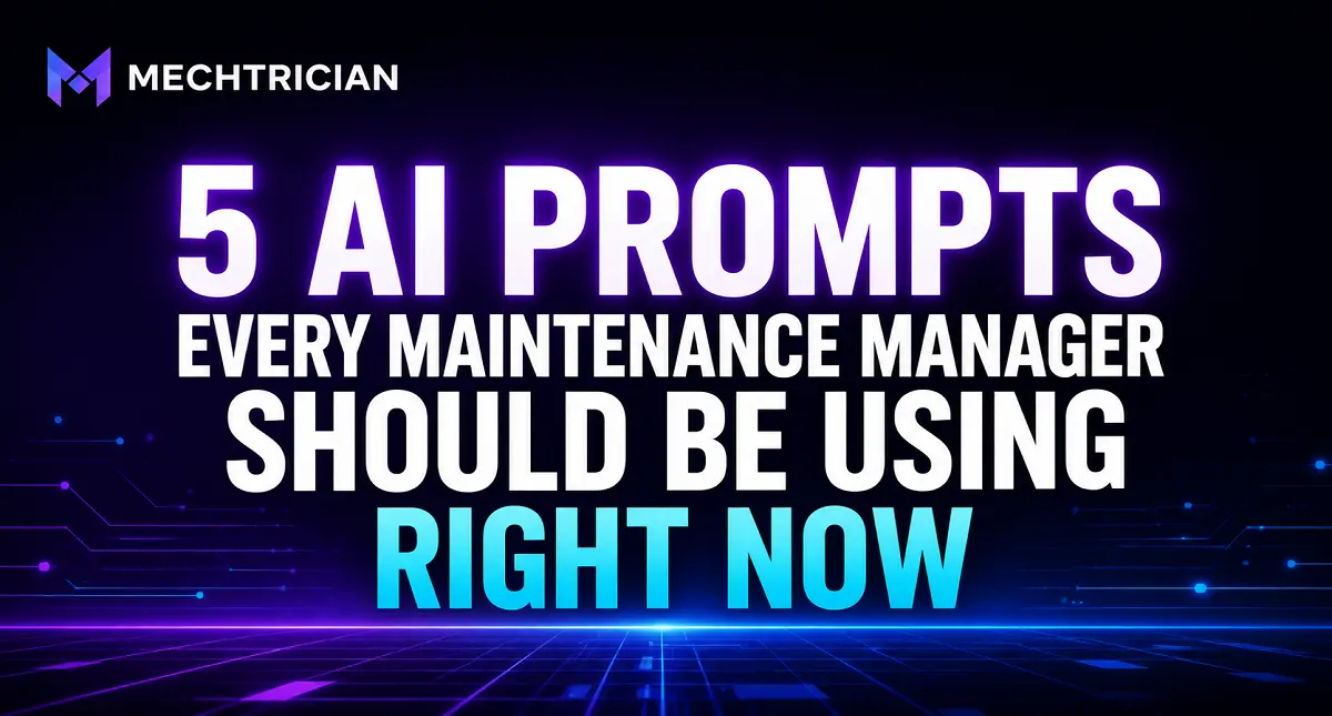 AI Prompts For Maintenance Managers